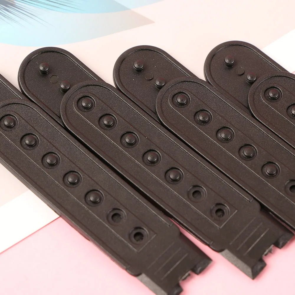 10 Pcs/set Practical Snapback Hat Cap Baseball Cap Repair Strap Women Man Hats Plastic Replacement Adjustable Seven-hole Strap - The Melt Theory Lab by Kandylandlaiid LLC