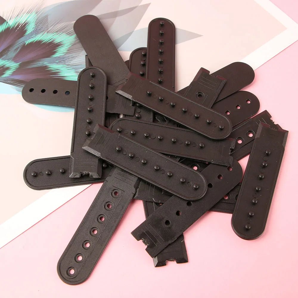 10 Pcs/set Practical Snapback Hat Cap Baseball Cap Repair Strap Women Man Hats Plastic Replacement Adjustable Seven-hole Strap - The Melt Theory Lab by Kandylandlaiid LLC
