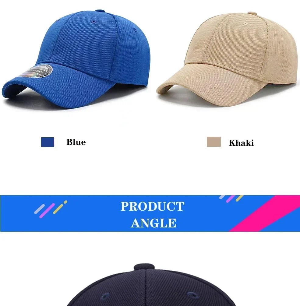 2025 High Quality Baseball Cap Men Snapback Hats Caps Men Fitted Closed Full Cap Women Gorras Bone Male Trucker Hat Casquette - The Melt Theory Lab by Kandylandlaiid LLC