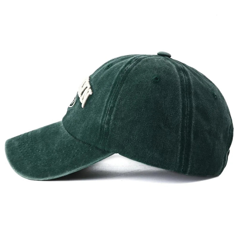 2025 High Quality Brooklyn Embroidery Snapback Hat for Men Vintage Black Green Washed Baseball Caps for Women Gorras Hombre - The Melt Theory Lab by Kandylandlaiid LLC
