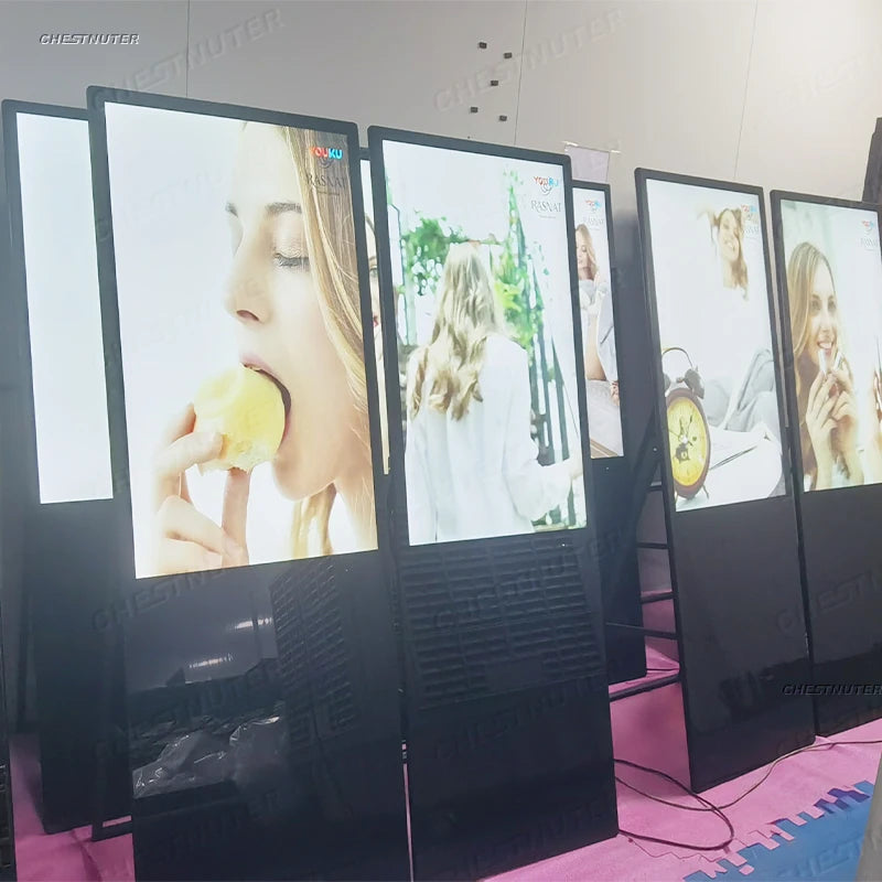 43 inch Portable digital poster lcd android smart indoor Advertising Player screen display board digital signage and displays