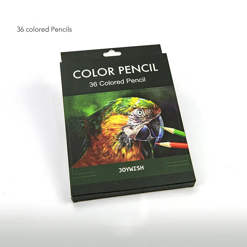 12/24/36/48/72 colors pencil oily colored pencil painting pen Colored Pencil Set Hand-Painted Sketch Pen School Office Supplies