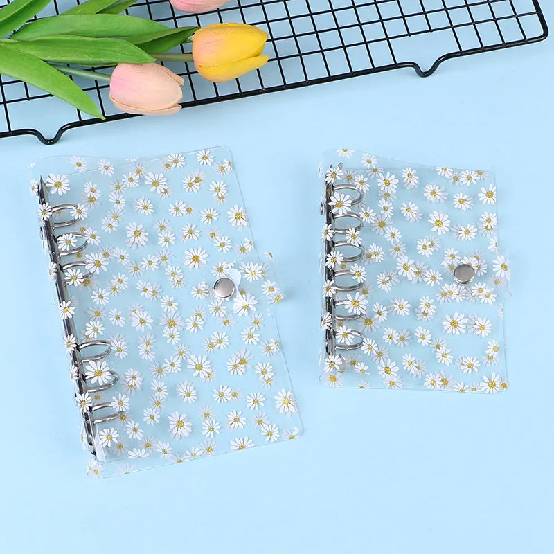 A7/A6/A5 Rose Golden Purple Blue Glittery Bling Binder Notebook Cover Diary Agenda Planner Paper Cover School Stationery
