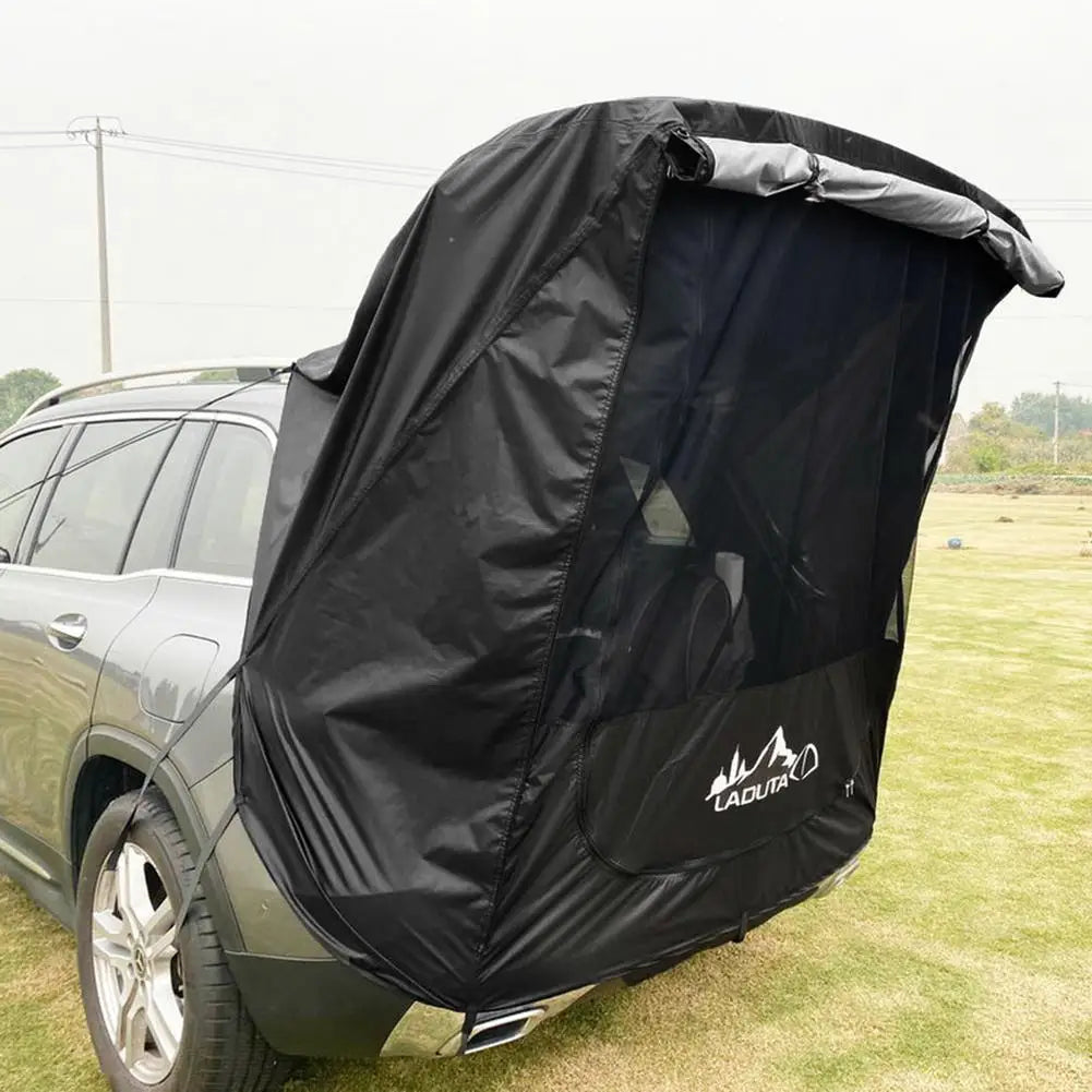 Car Trunk Tent Auto Awning Waterproof SUV Car Tail Tent Portable Trunk Sleep Bed Shade Awning For Camping Self-driving Travel