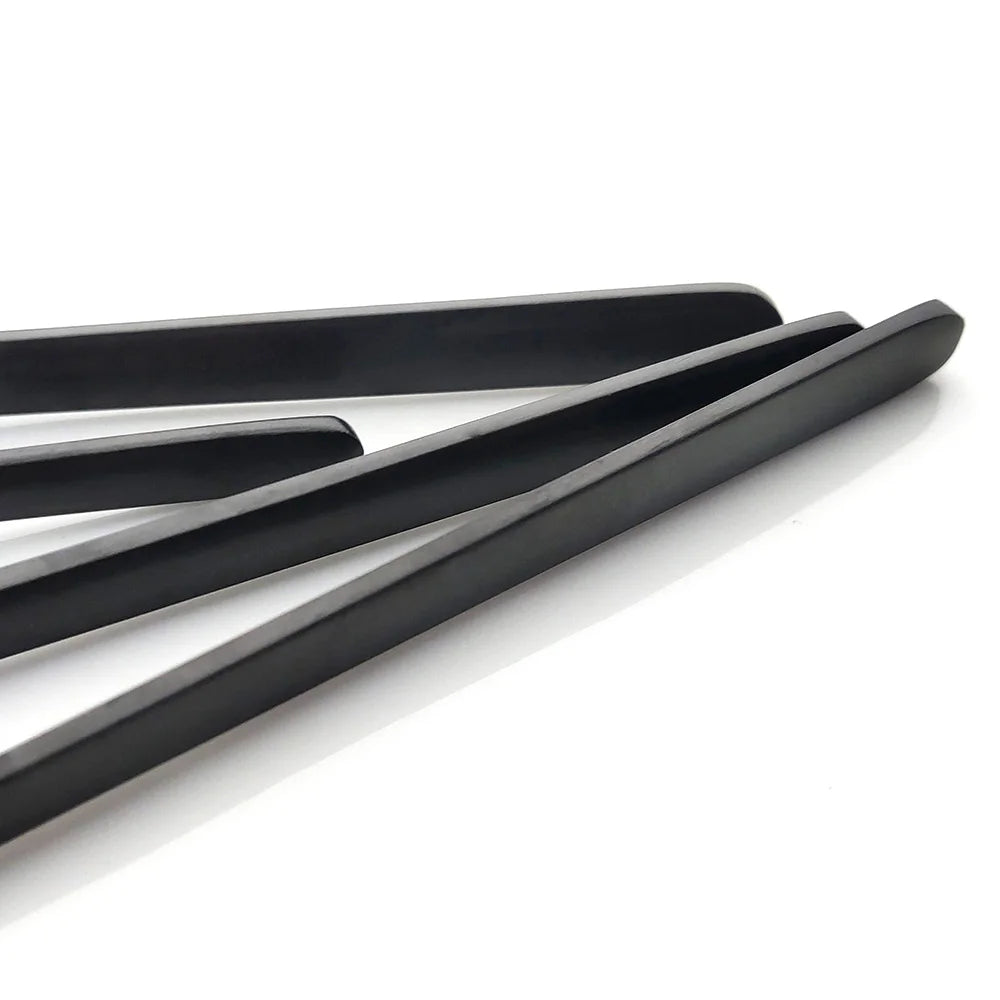 4Pcs Black Dinnerware Set Spoon Fork Cutlery Set Kitchen Table Decor Flatware Sets Kitchen Tools Desserts Soup Coffee Use