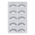 GLAMLASH 5 Pairs/Set False Eyelashes Handmade Training Lashes For Beginners Teaching Lashes Eye Extension Tools Practice