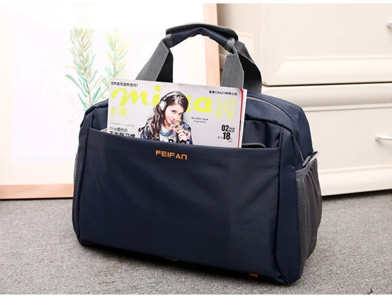 Large Capacity Women's Travel Bag Men Business Duffle Bag Packing Cubes Waterproof Luggage Handbag Shoulder Crossbody Bags Tote