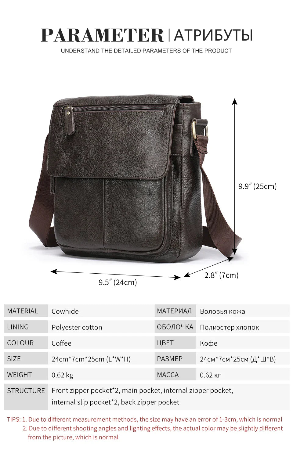 WESTAL Men Shoulder Bag High Quality Male Bag Cowhide Leather Crossbody Bags Capacity Men Messenger Tote Bags for Male 819A