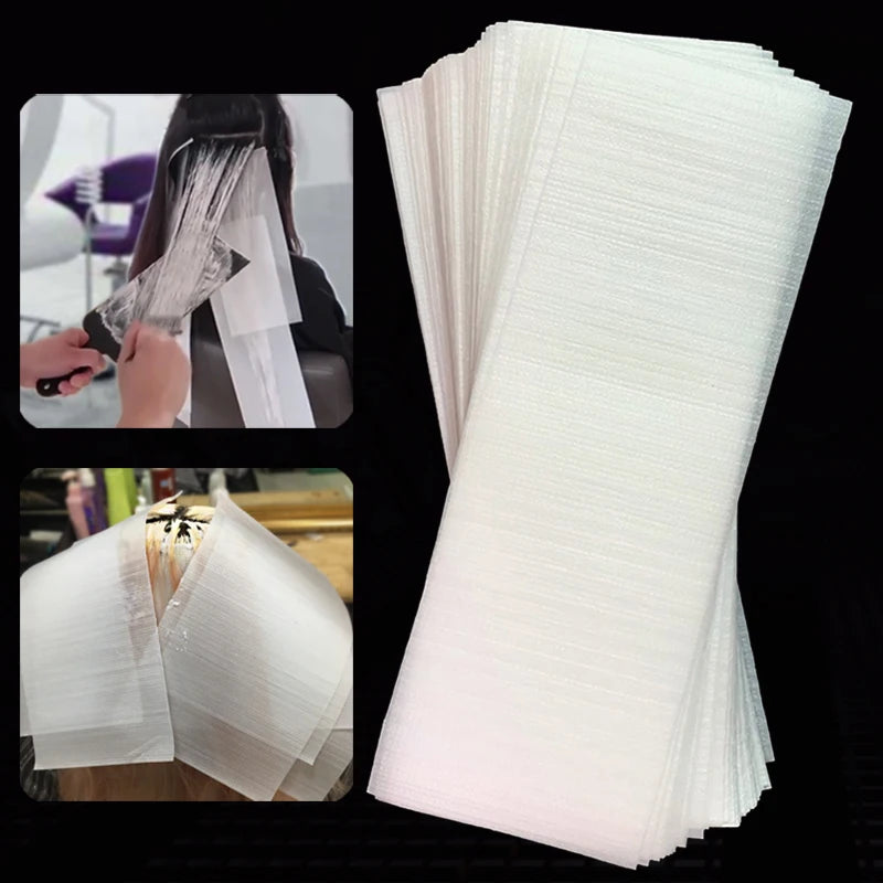 Highlight Sheets Balayage paper  Hair coloring tools Reusable Hair Color Foil Alternative Hair Dye Paper Hair dyeing tools