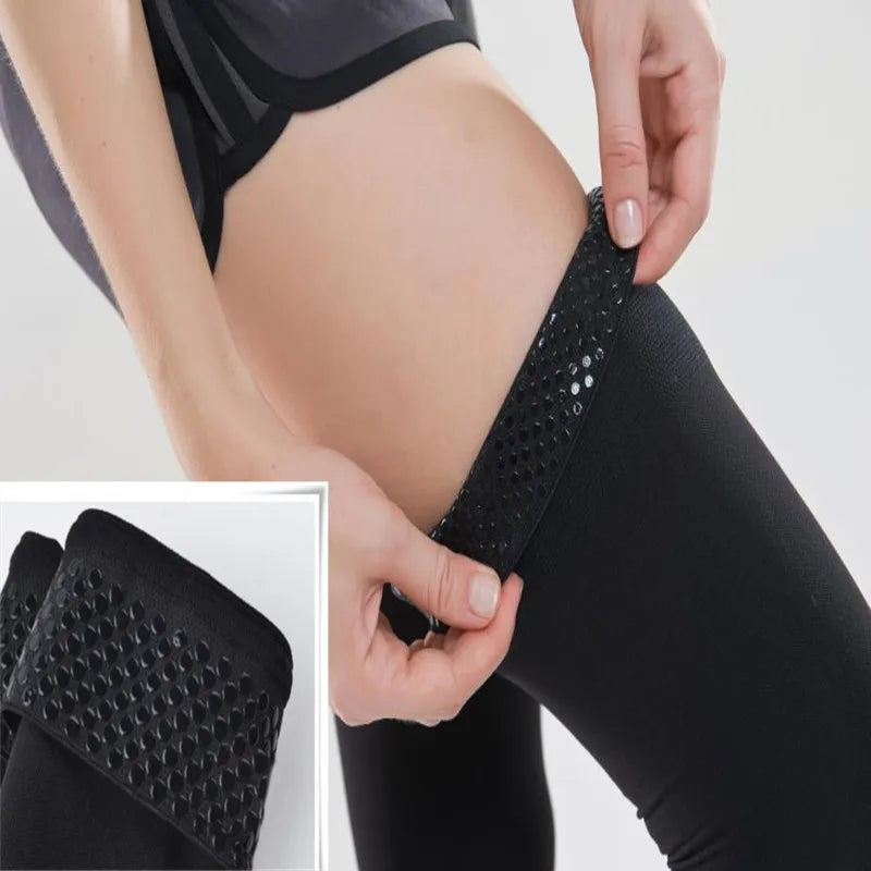 Medical Grade Compression Stockings Women Men For Varicose Spider Edema 30-40 mmHg Support Gradient S-4XL Travel Pressure Legs