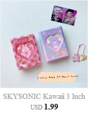 SKYSONIC New Arrival A5 Ring Notebook Jounral Cover INS Bandage Photocards Binder Collect Book Photo Cards Organzier Stationery