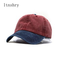 Washed Denim Snapback Hats Autumn Summer Men Women Baseball Cap Golf Sunblock Beisbol Casquette Hockey Caps