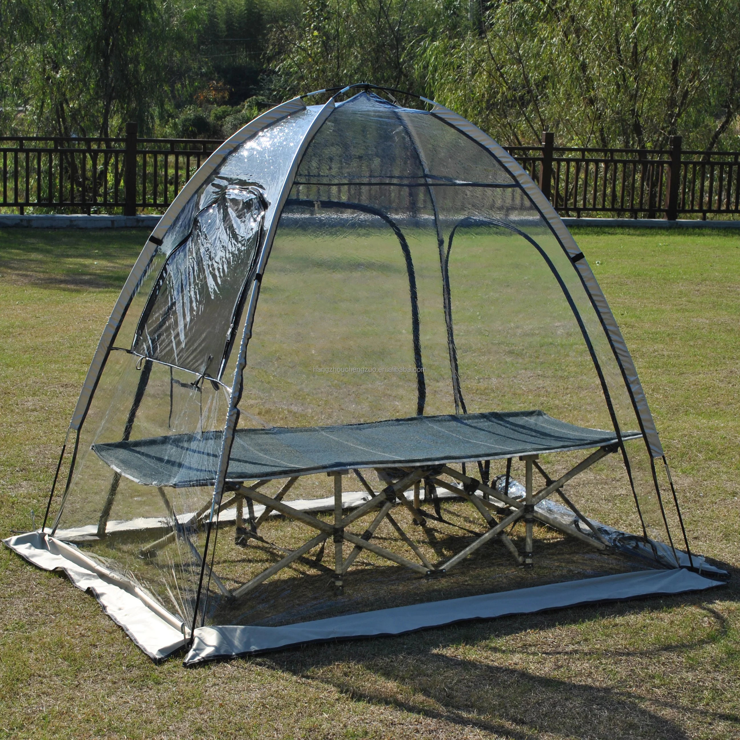 All Weatherproof Shelter,720°View Weather Tent,2 Person Instant Tent,Outdoor Transparent Tent for Sport Event,Camping