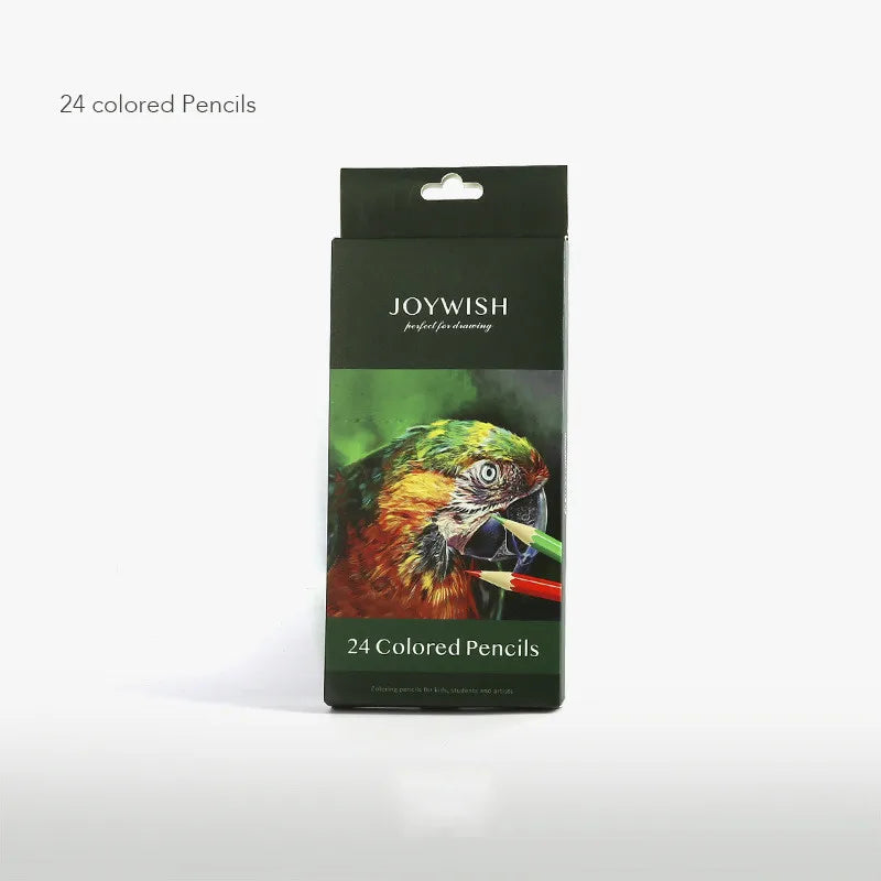 12/24/36/48/72 colors pencil oily colored pencil painting pen Colored Pencil Set Hand-Painted Sketch Pen School Office Supplies