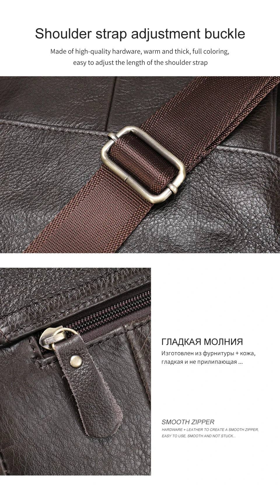 WESTAL Men Shoulder Bag High Quality Male Bag Cowhide Leather Crossbody Bags Capacity Men Messenger Tote Bags for Male 819A