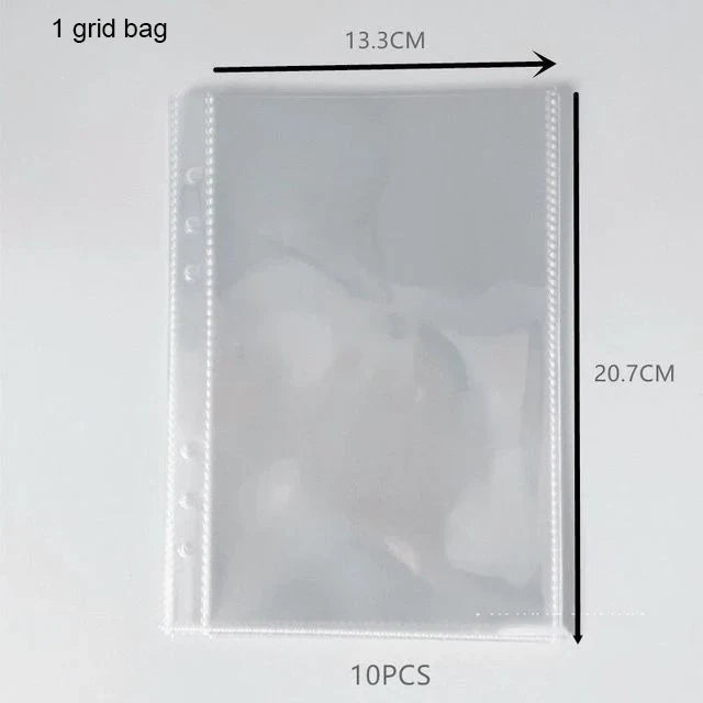 SKYSONIC New Arrival A5 Ring Notebook Jounral Cover INS Bandage Photocards Binder Collect Book Photo Cards Organzier Stationery