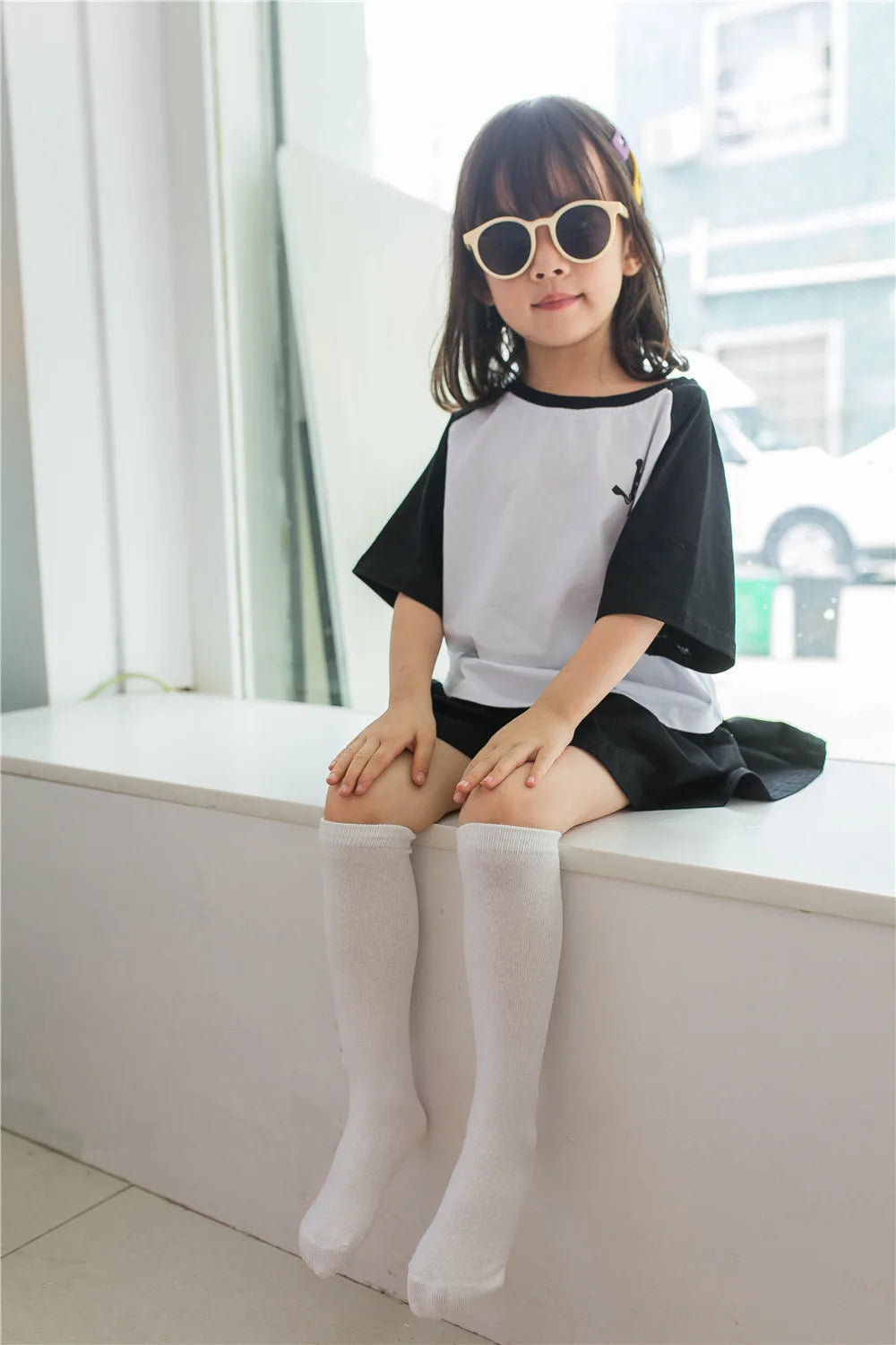 28 cm Children's socks wholesale infant kids girl cartoon toddler baby socks cotton  2 to 10 Year kids socks