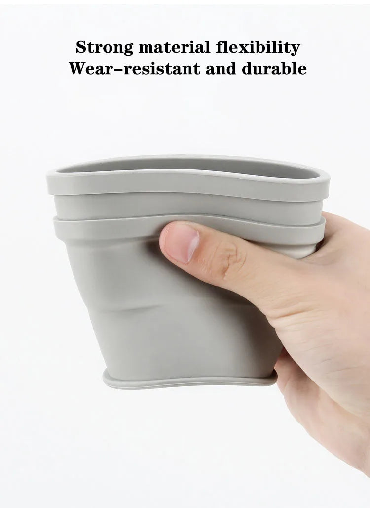 NEW 350ML Coffee Mugs Collapsible Silicone Cup Travel Folding Cup BPA FREE Food Grade Drinking Water Mug Tea Coffee Cups Drinkware