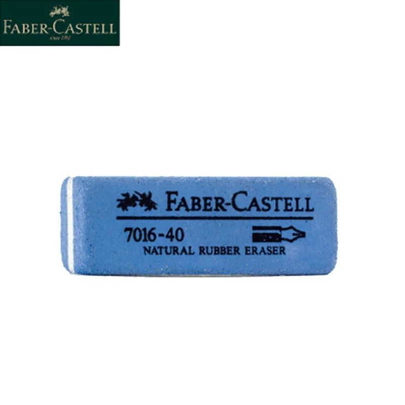 Faber Castell Natural Rubber Eraser for Gel Pen/Ballpoint Pen/Fountain Pen/Ink Pen Erasable Students Sand Rubber Stationery 7016