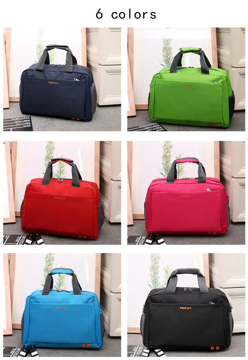Large Capacity Women's Travel Bag Men Business Duffle Bag Packing Cubes Waterproof Luggage Handbag Shoulder Crossbody Bags Tote