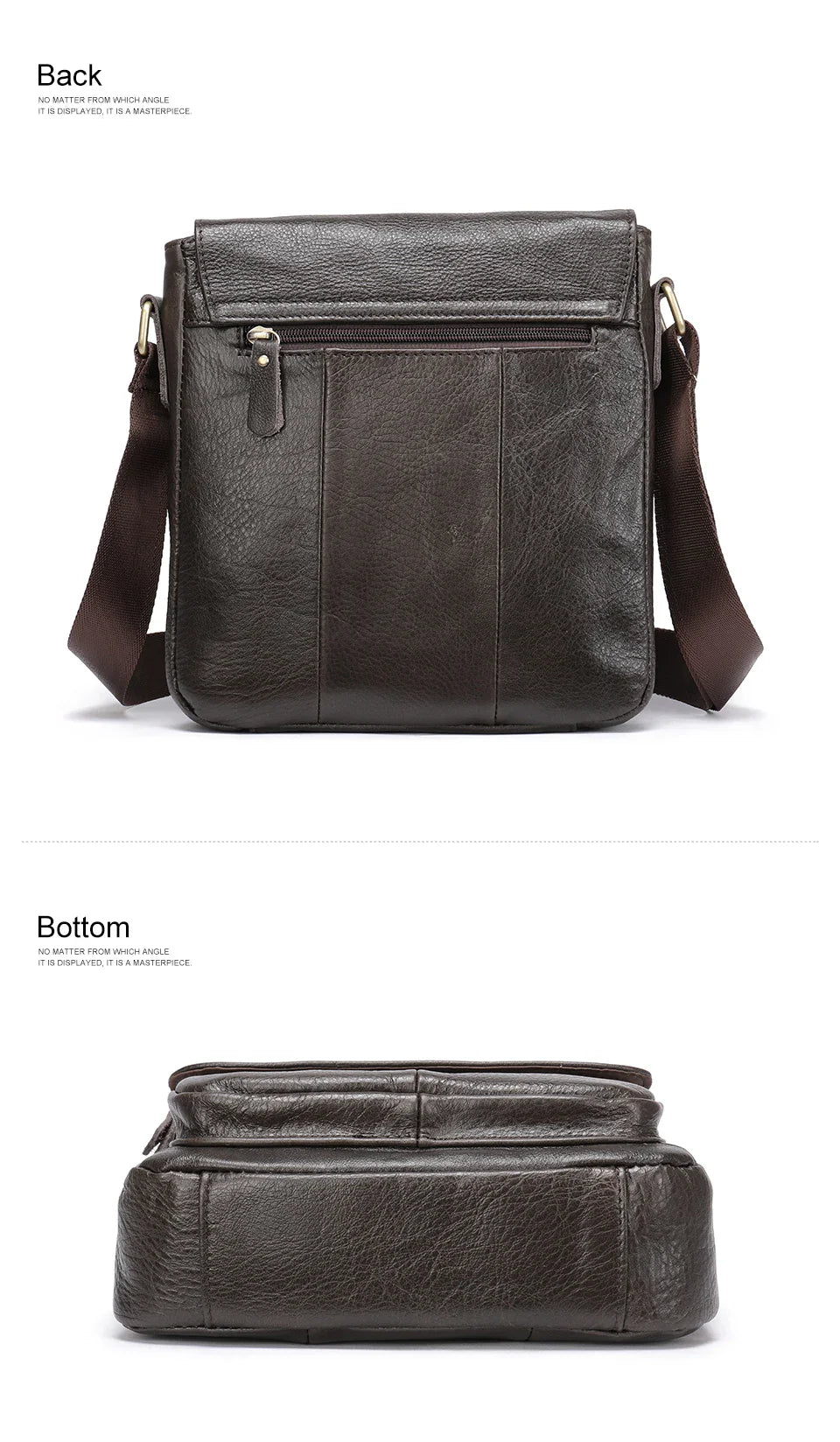 WESTAL Men Shoulder Bag High Quality Male Bag Cowhide Leather Crossbody Bags Capacity Men Messenger Tote Bags for Male 819A