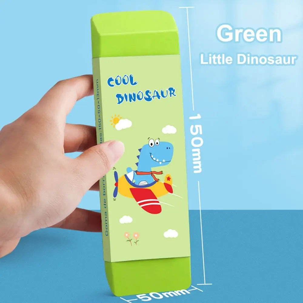 Cartoon Huge Eraser Super Large Block Pencil Eraser Without Leaving Marks Astronauts/Dinosaur Student Art Painting Rubber Eraser