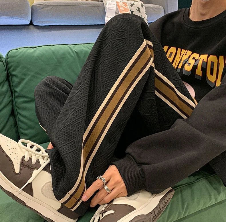Male Sweat Pants Casual Athletic New Items In Baggy Wide Leg Fashion Trousers Track Training Summer Sport Y2k Sweatpants for Men