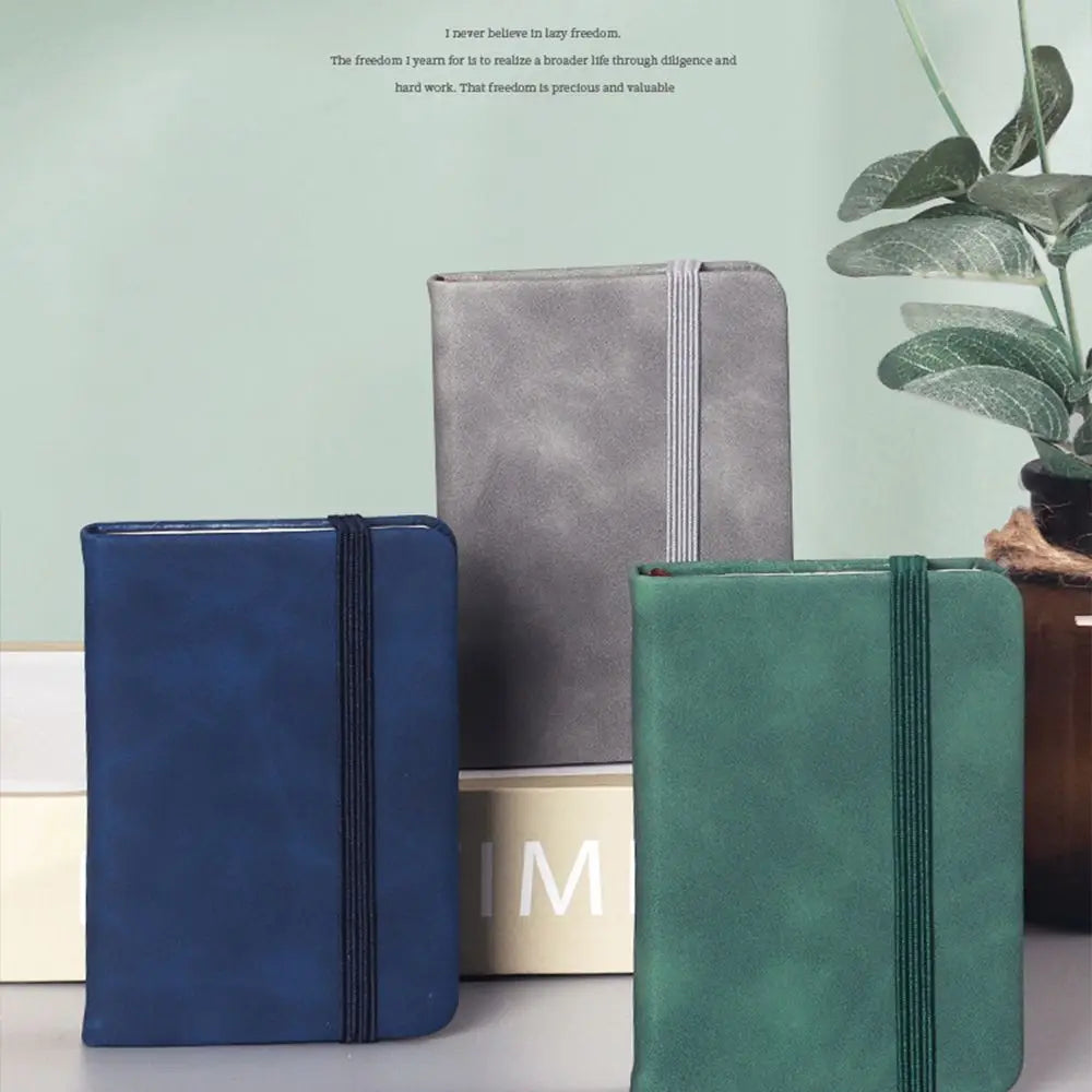 1Pcs A7 Mini Notebook Portable Pocket Notepad Diary Planner Agenda Memo Office School Stationery