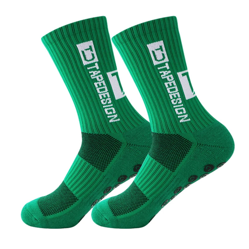 2022 New Football Socks Anti-Slip High Quality Soft Breathable Thickened Towel Bottom Sports , Cycling ,Legging ,Women, Men