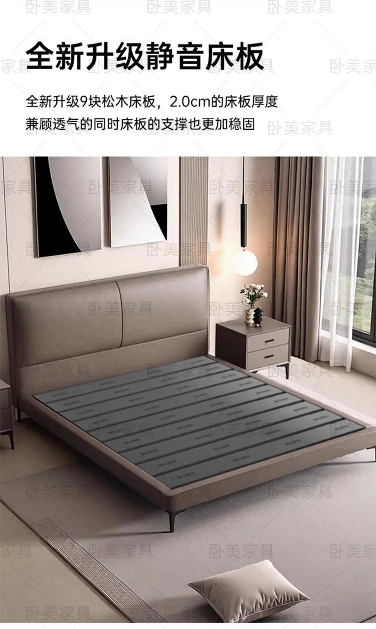 Elegant Esthetician Duvet Cover Bed Restaints Adult Lounges Platform Boneless Bed Living Room Dressers Camas Furniture For Home