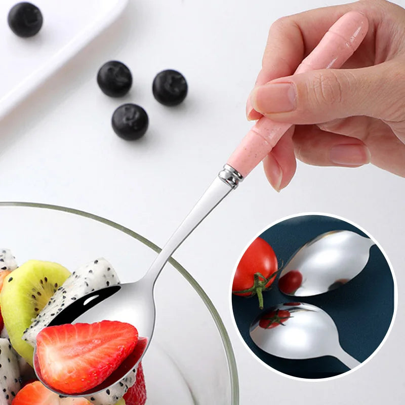 3pcs Portable Dinnerware Kit Spoon Fork Chopstick Set Travel Flatware With Box Set Stainless Steel Travelling Dinnerware Set