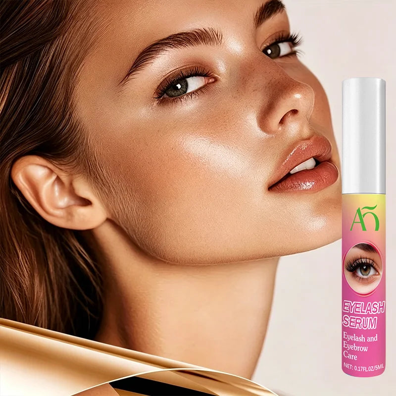 Eyelash serum, moisturizes eyelids and eyelashes, resulting in long, thick, and curled lashes for a beautiful eye appearance.