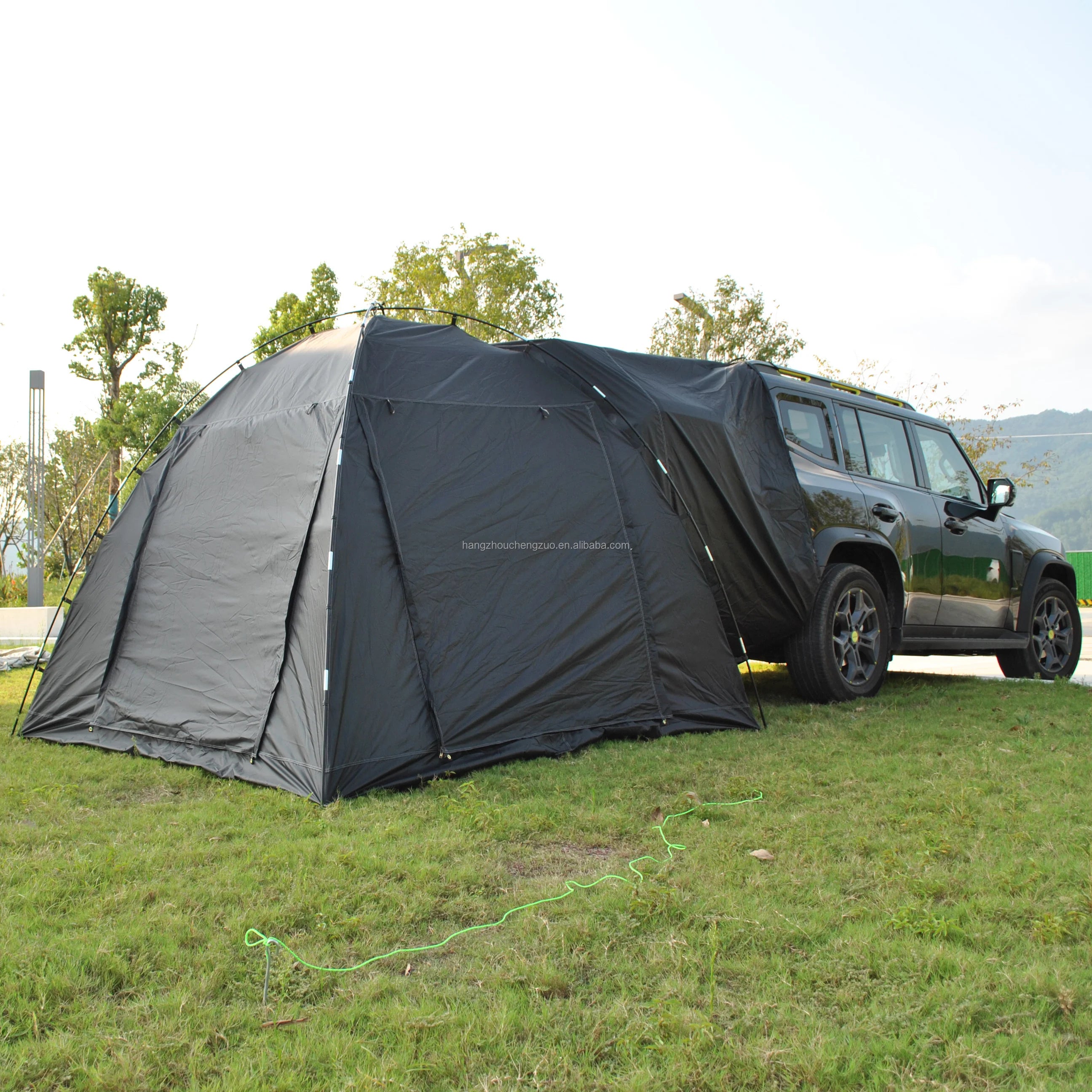 Tent for Camping, 6-Person Car Camping  Tailgate Tent for Outdoor, Easy Set up with Canopy