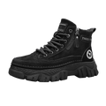 High-top boots, British workwear motorcycle shoes, versatile casual shoes, trendy outdoor shoes