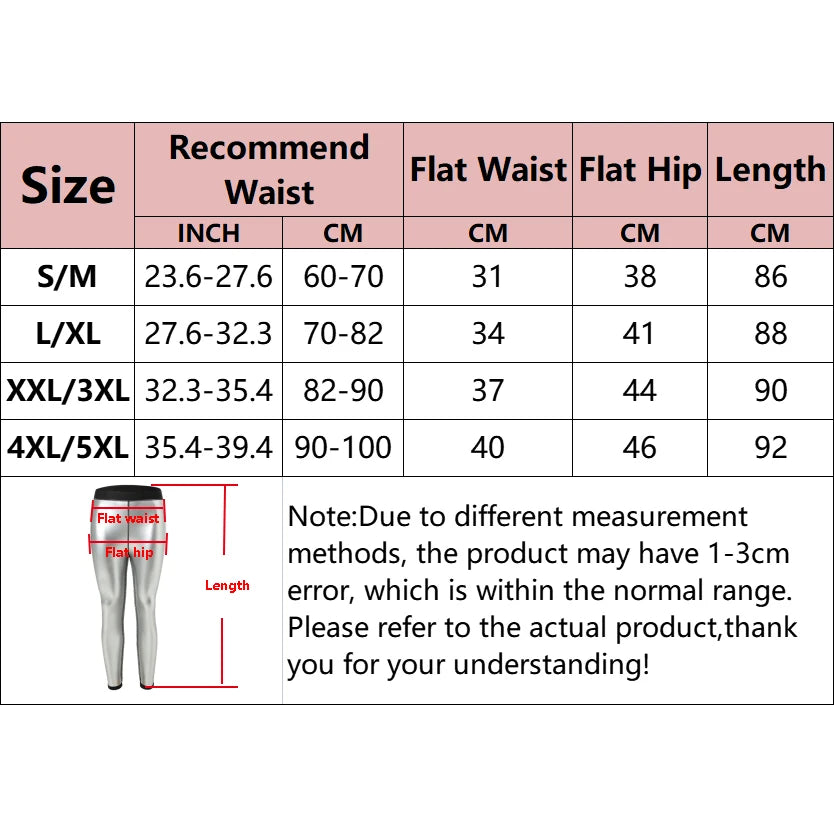 Sweat Sauna Pants Body Shaper Weight Loss Slimming Shapewear Women Waist Trainer Tummy Hot Thermo Sweat Leggings Workout Gym