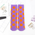 Girl Long Knee Socks New 1-12 Y Child Socks Autumn Winter Color Matching Dot Children's Pile Student Kids Boys Girls Tube Sock