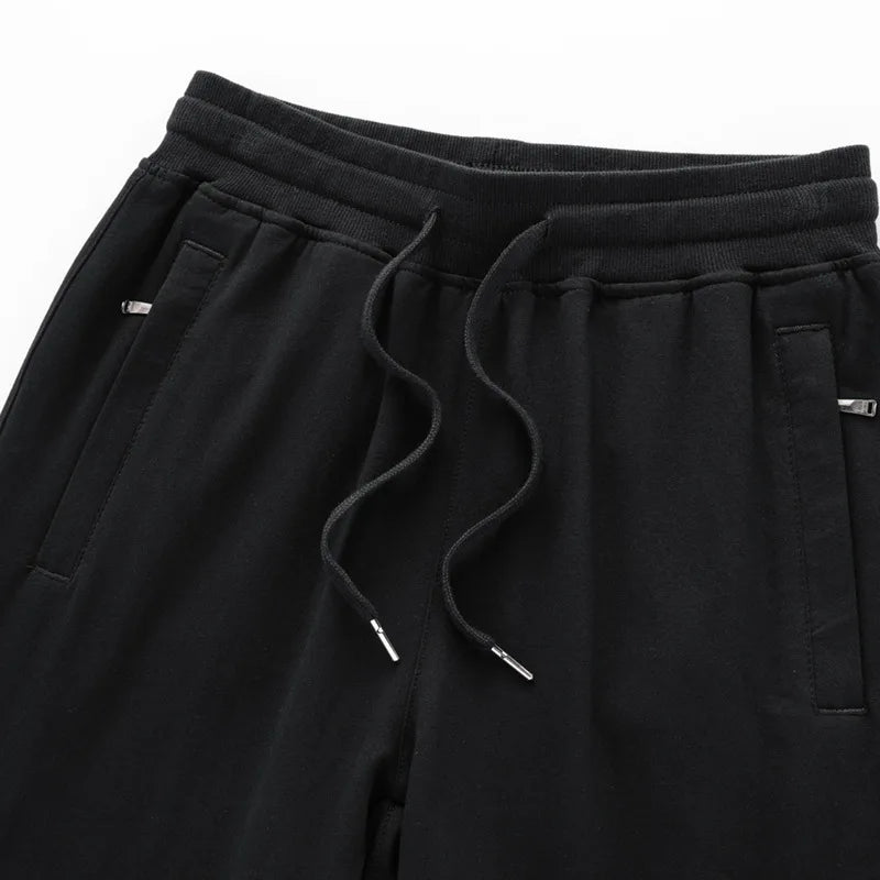 Sweatpants Summer Thin Cotton Loose Straight Casual Pants Long Breathable Men's Pants