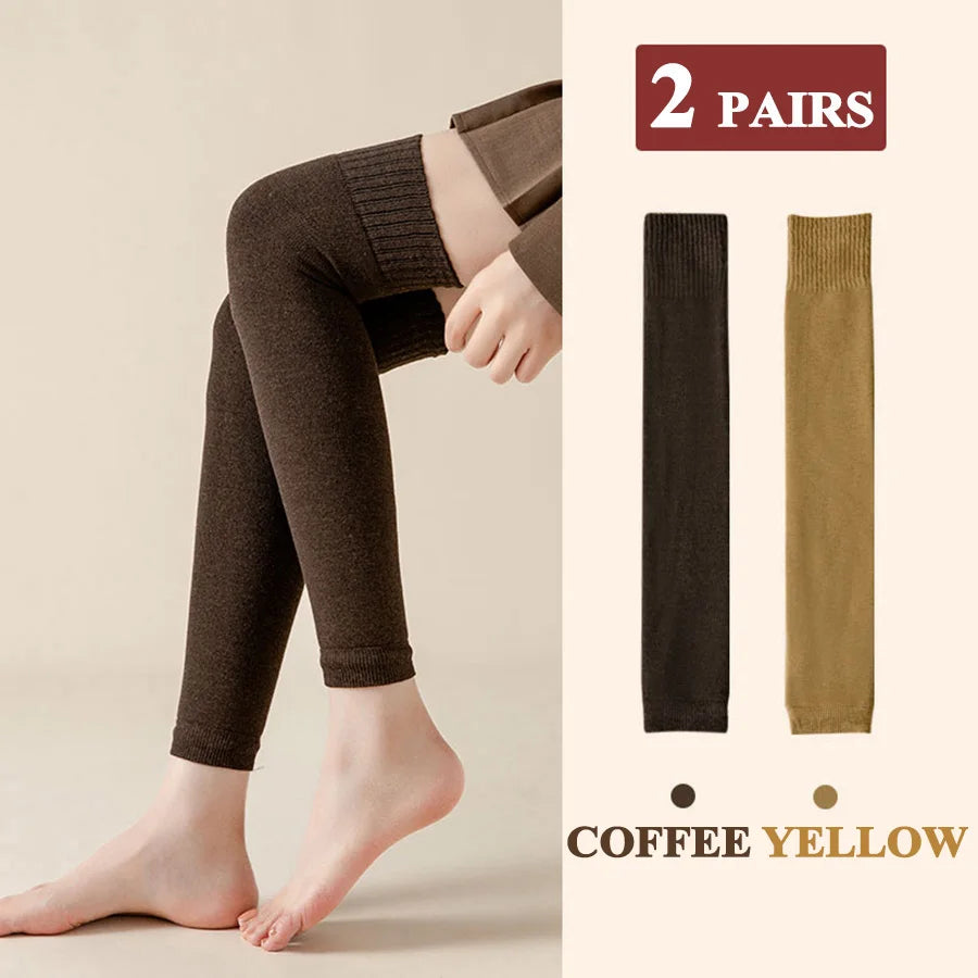 Thick Stockings Women Socks Warm Winter Over Knee High Hold Up Sexy Slim Ladies Girls Halloween Gift 7 Colors 1 Pairs Hot Sale