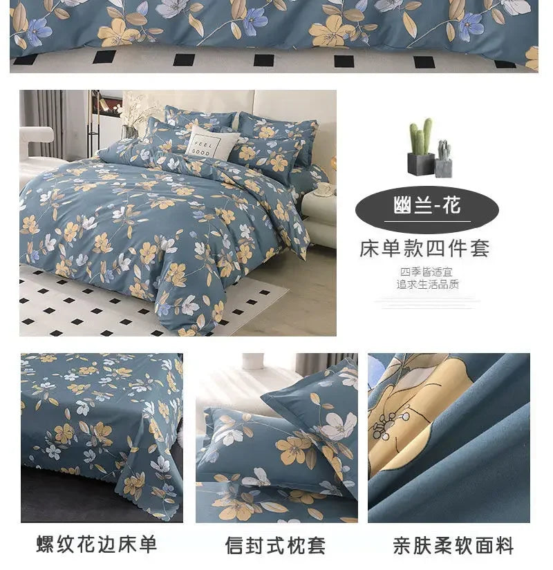 Beddingbag Comfortable Winter Warm Duvet Cover Home Hotel Single Apartment Student Dormitory Couple Double Bed Seasonal Bed Sack