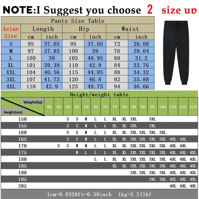 Men's Sweatpants Spring Autumn Fleece Pants Sport Gym Long Pants Casual Drawstring Pockets Trousers Oversize Sweatpants For Men