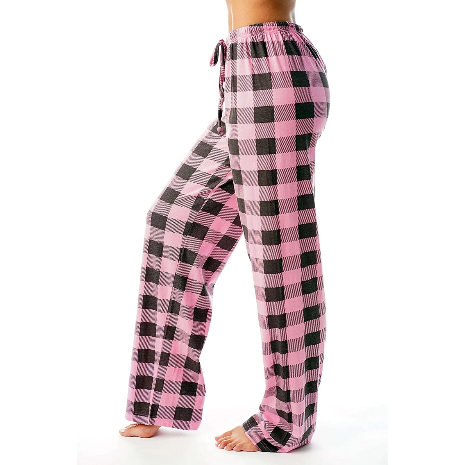 Sweatpants Cargo Pants Men Casual Plaid Loose Sport Plaid Pajama Trousers Men'S Clothing Sports Pants Clothing Joggers