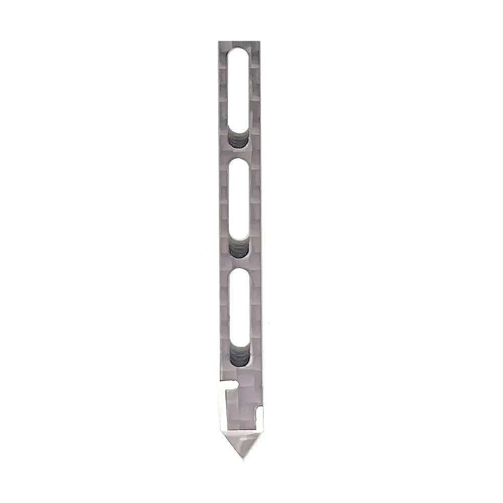 Ultralight Carbon Fiber Tent Peg, Titanium Alloy, Composite Material, Tent Nail, New Invention, 5G, 5.9in, 15.0cm