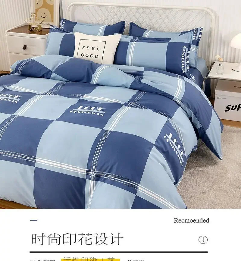 Beddingbag Comfortable Winter Warm Duvet Cover Home Hotel Single Apartment Student Dormitory Couple Double Bed Seasonal Bed Sack