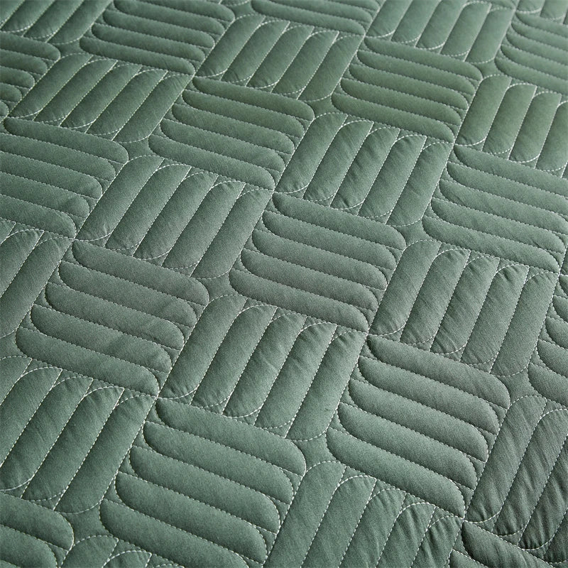 Quilt Bedding Sets, Lightweight Soft Bedspread Coverlet with Pillow Cases, Quilted Blanket Thin Comforter Bed Cover, All Season