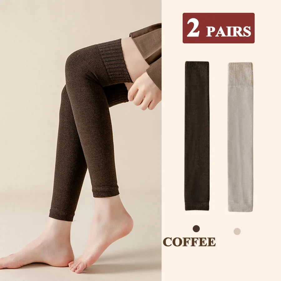 Thick Stockings Women Socks Warm Winter Over Knee High Hold Up Sexy Slim Ladies Girls Halloween Gift 7 Colors 1 Pairs Hot Sale