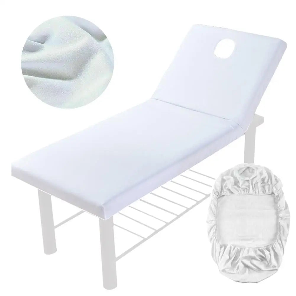 New Beauty Salon Massage Elastic Bed Cover High Stretch Wedding Hotel Birthday Table Cover Buffet Cloth Table Set Deco