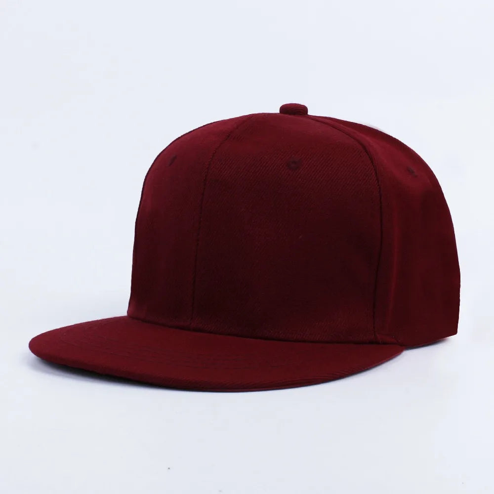 Custom Embroidery Hip-hop Snapback Hat for Men and Women Baseball Cap Wholesale DIY Design Print Sunshade Hats American style