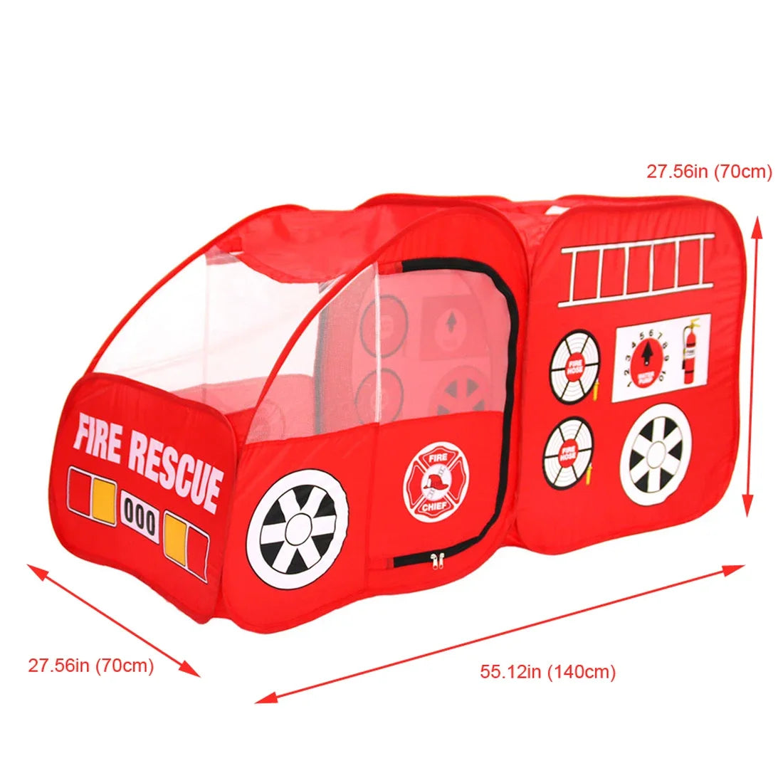 Super Large New Children's Tent Cartoon Car Theme Tent Indoor and Outdoor Game House Automatic and Convenient Installation Free