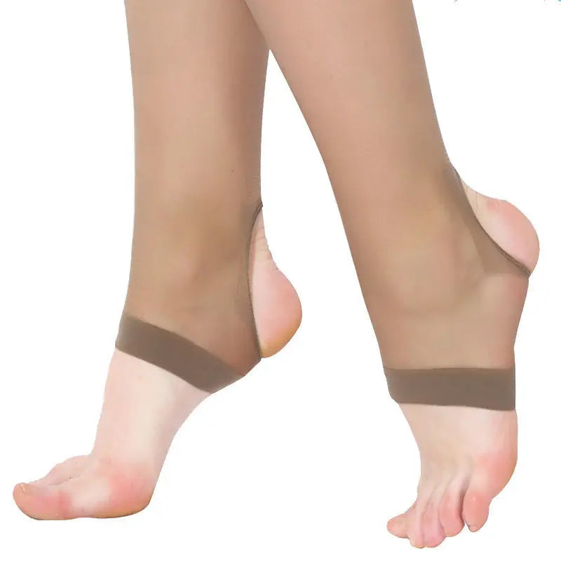 Silk Stockings Flesh Color Black Ultra-thin Foot Socks Foot Stirrups Female Pantyhose Invisible Anti Snagging Base Socks