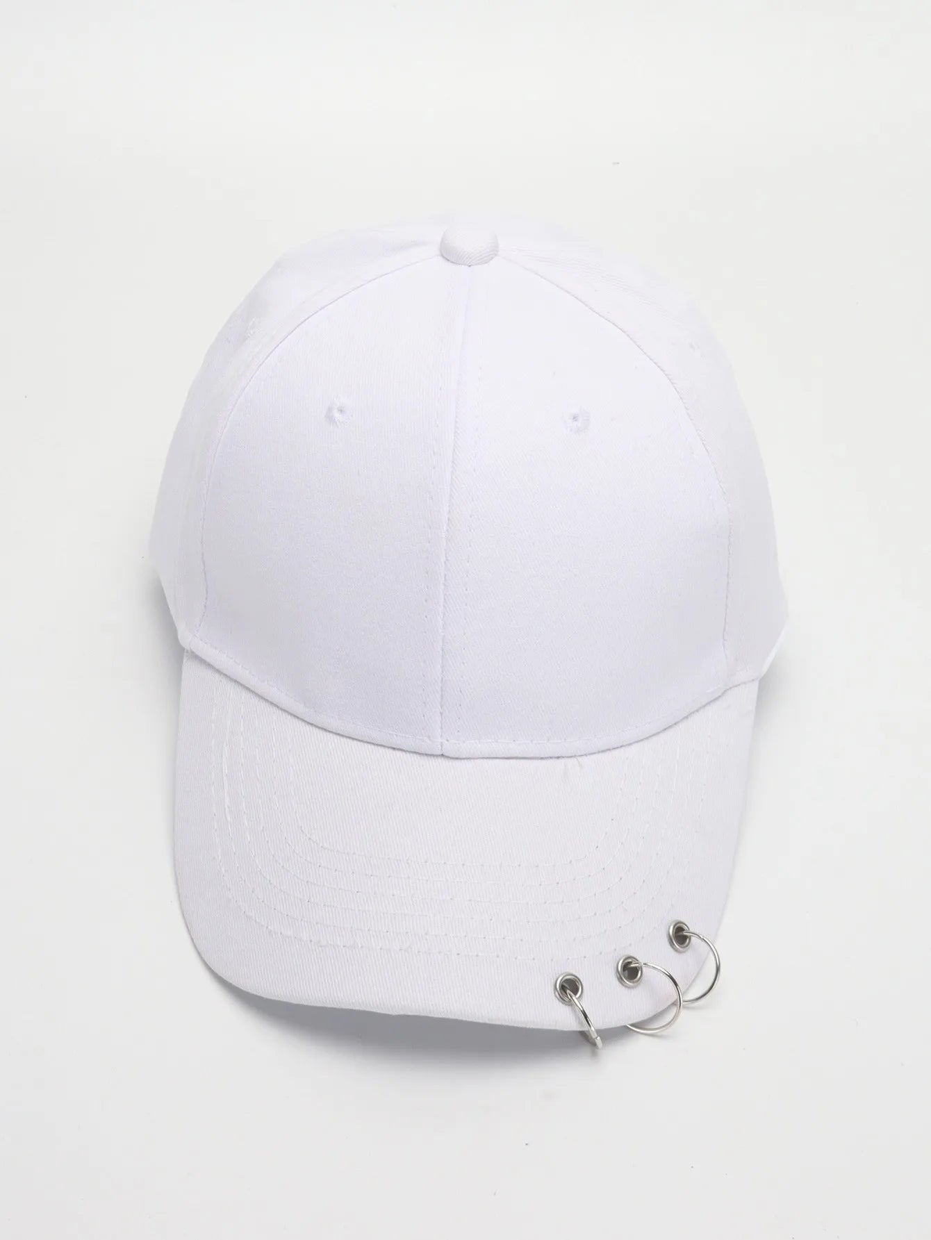 Hip Hop Women's Baseball Cap With Ring Circle Snapback Hats For Men Women Unisex Dad Hat Adjustable Kpop Korean Style Gorra